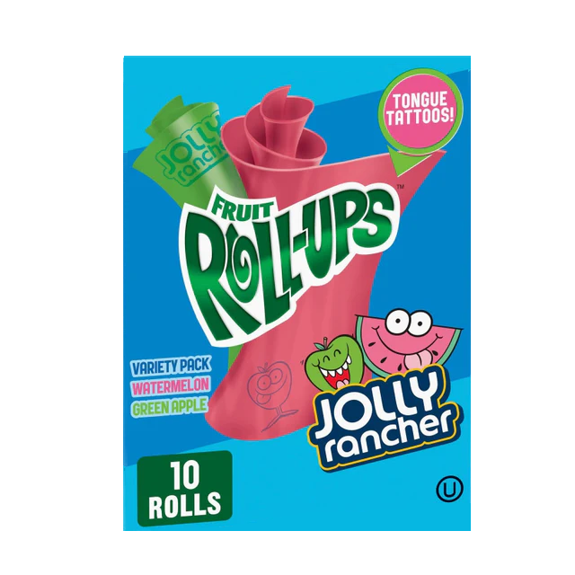 Betty Crocker Fruit Roll-Ups Jolly Rancher 10 x 141g