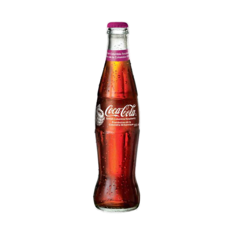 Coca-Cola Framboise CANADA Glass Bottle 355ml*24