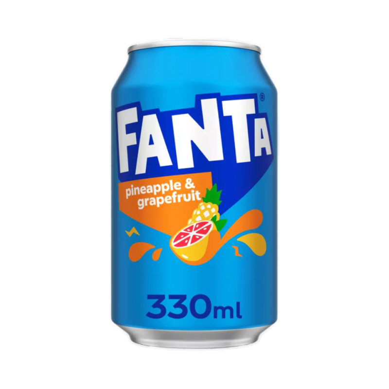 Fanta UK Pineapple & Grapefruit 24 x 330ml
