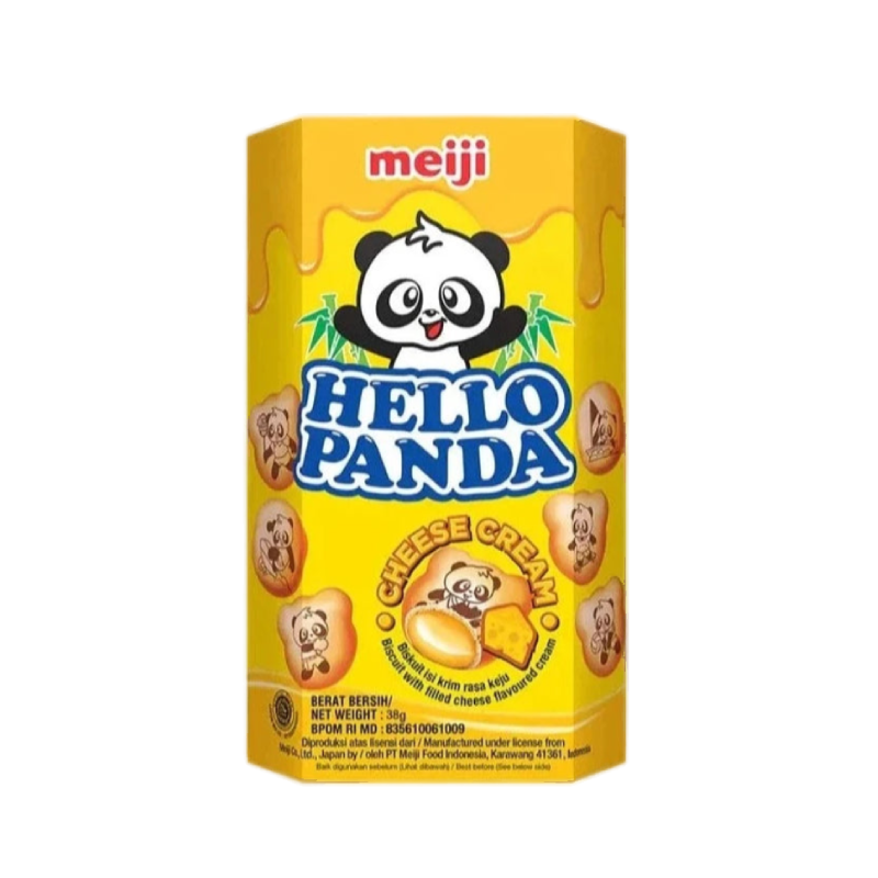Meiji Hello Panda Cheese Cream 10 x 38g