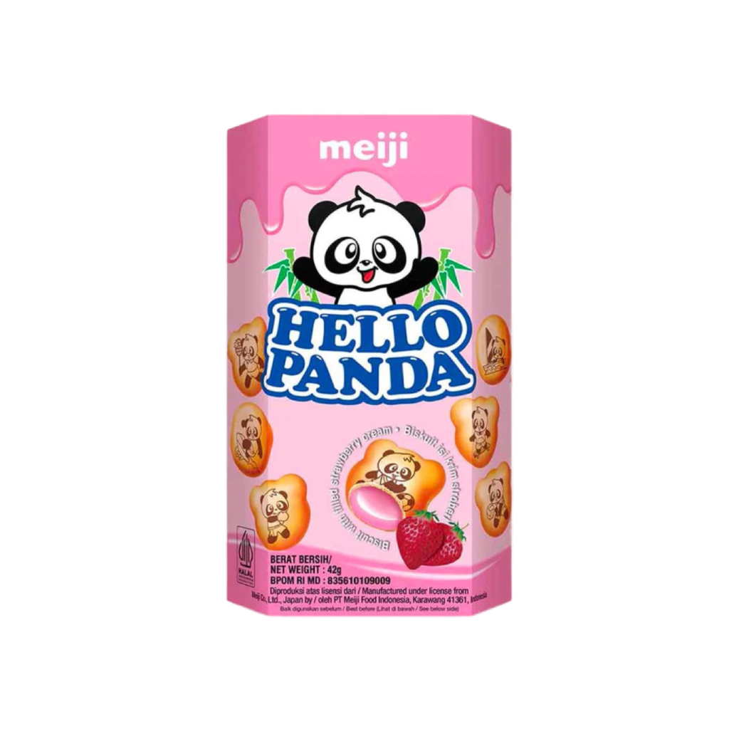 Meiji Hello Panda Strawberry 10 x 50g