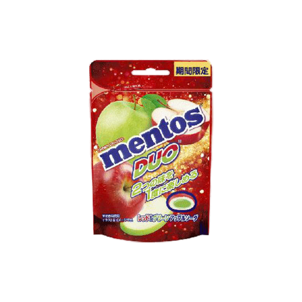 Mentos Duo Red & Green Apple 10 x 45g