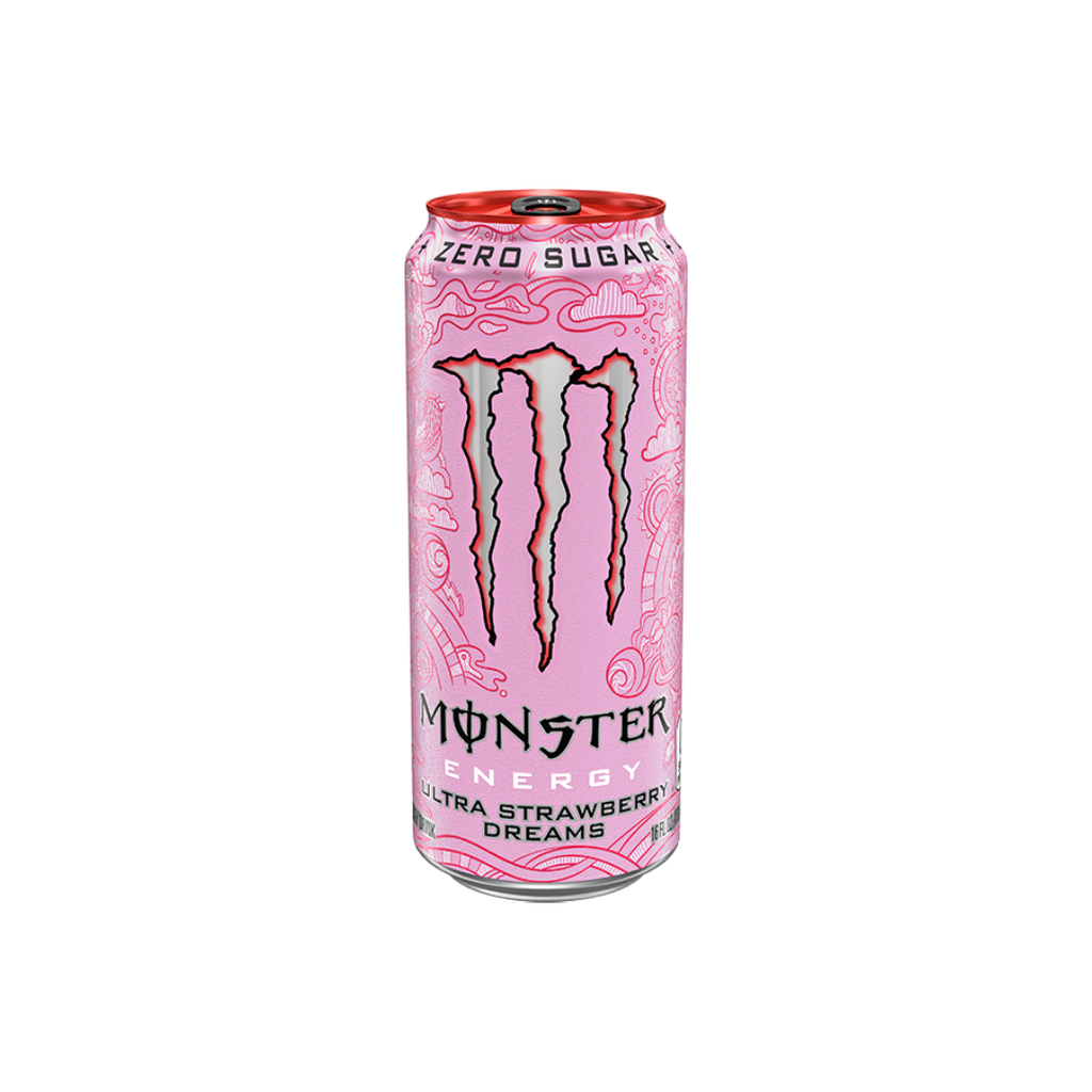 Monster Energy Strawberry Dreams 12 x 473ml USA