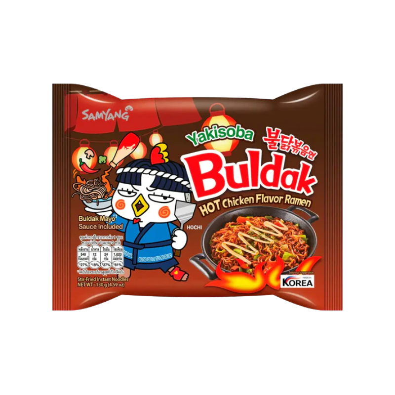 Samyang Ramen Hot Chicken Buldak Yakisoba 40 x 130g