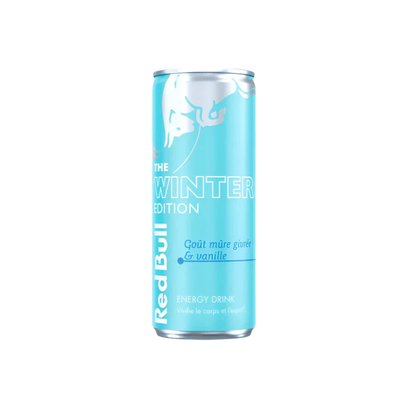  Red Bull Energy The Winter Edition Mûre Givrée & Vanille 24 x 250ml