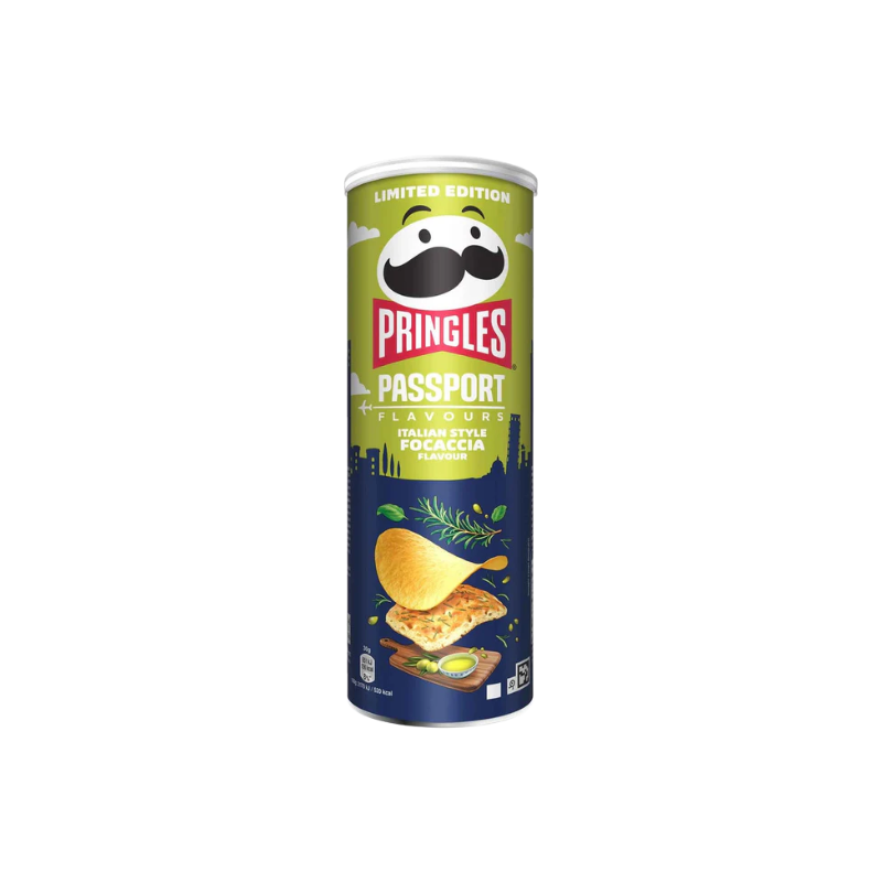 Pringles Passport Italian Style Focaccia 19 x 165g 