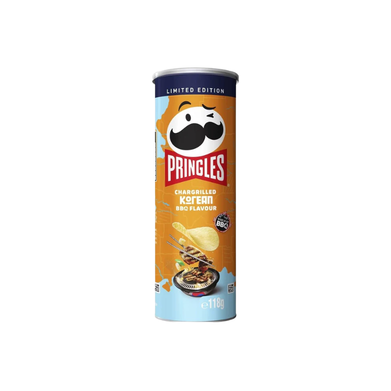 Pringles Korean Charcoal Grilled Ribs 12 x 100g