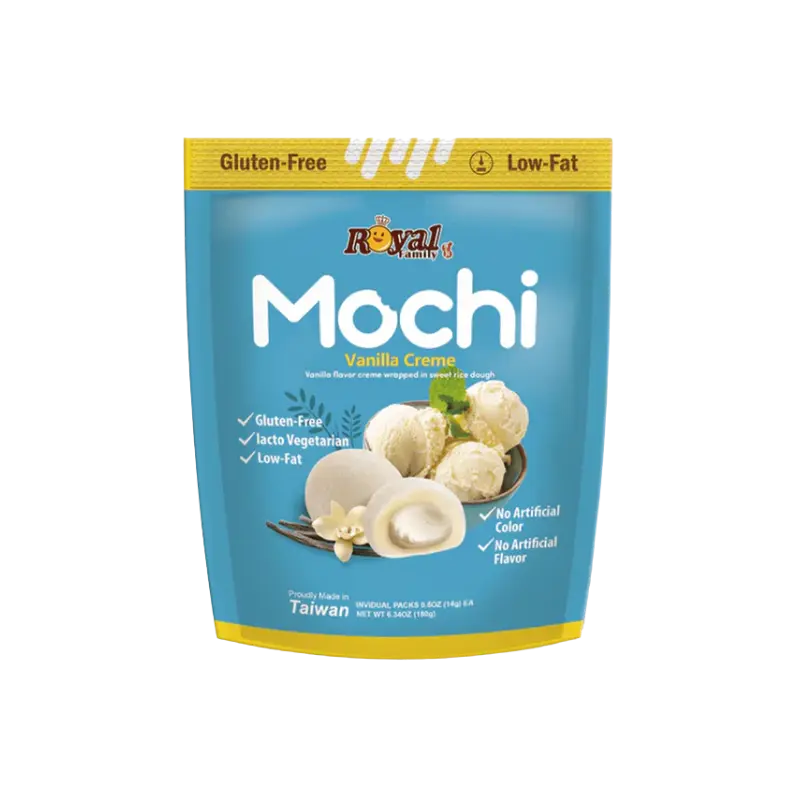 ROYAL FAMILY MOCHI CREAM VANILLA 12 X 180G