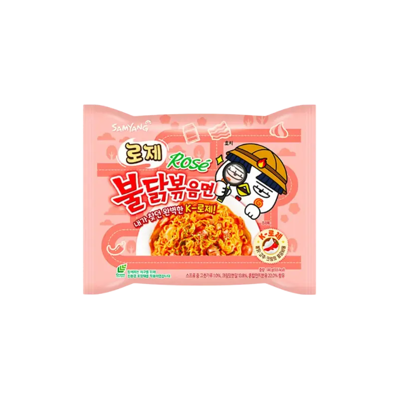 SAMYANG RAMEN HOT CHICKEN BULDAK ROSÉ 40 X 140G