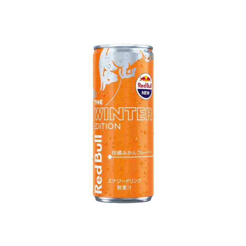 Red Bull Energy Drink Japan The Winter Edition Mandarin 24 x 250ml