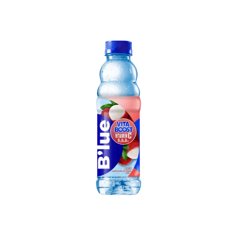 B'lue Vitamin Drinks Lychee 24 x 500ml