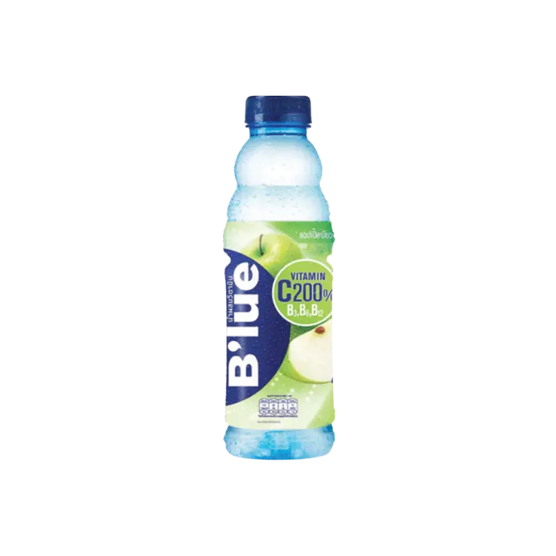 B'lue Vitamin Drinks Green Apple 24 x 500ml