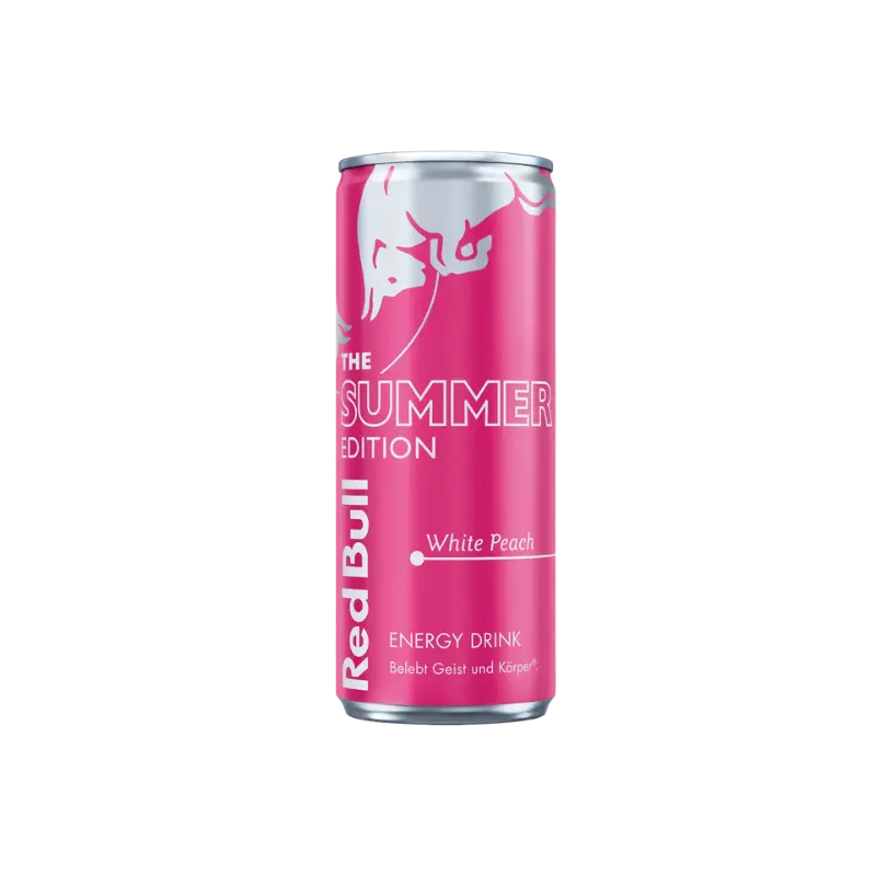  Red Bull Energy Drink The Summer Edition White Peach 24 x 250ml