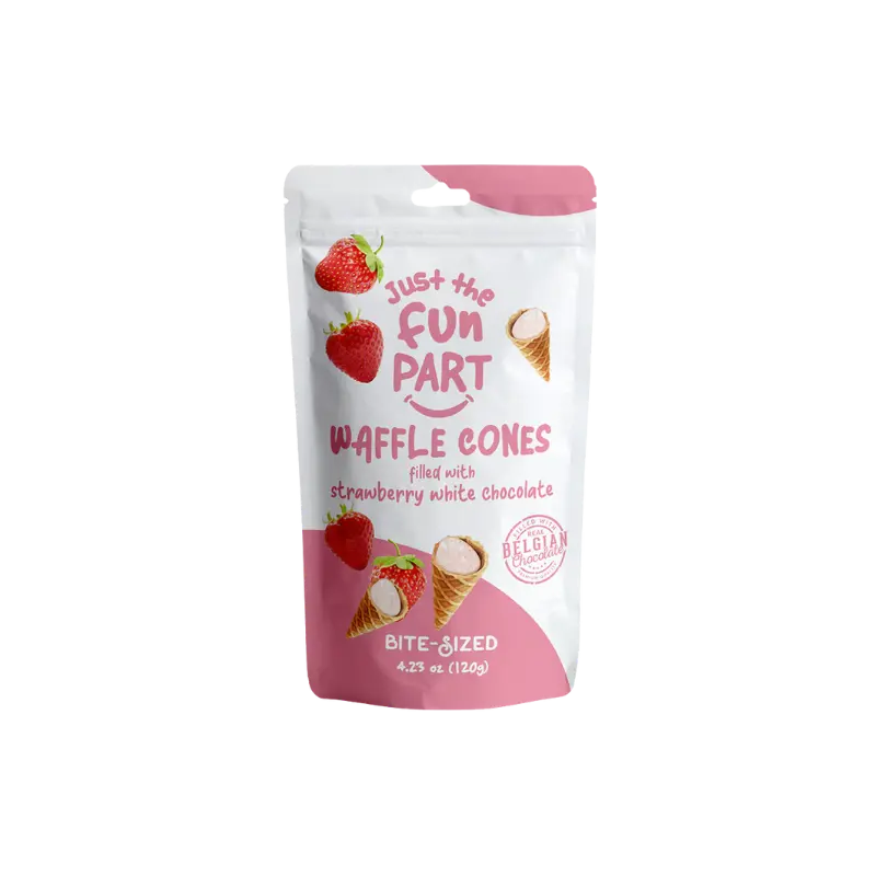 Just The Fun Part Strawberry & White Chocolate 6 x 120g 
