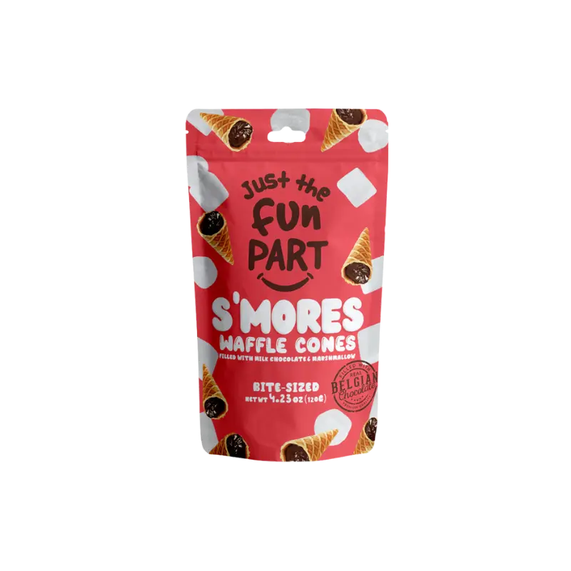 Just The Fun Part S'mores Milk Chocolate & Marshmallow 6 x 120g