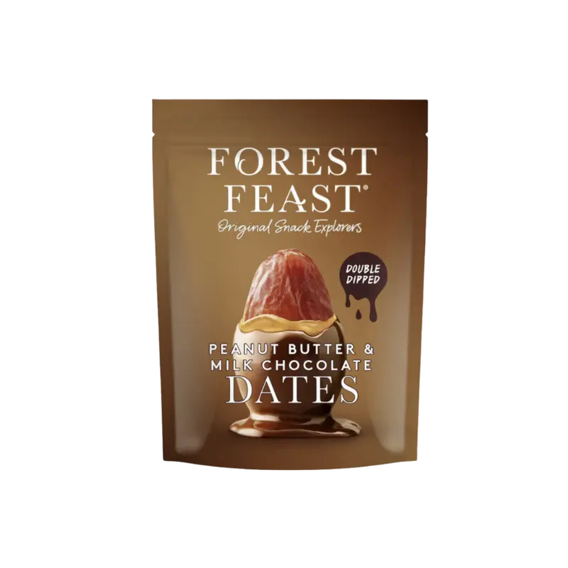 Forest Feast Milk Chocolate Peanut Butter Dates 6 x 140g
