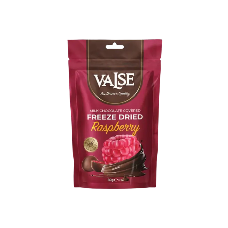 Valse Freeze Dried Raspberry & Milk Chocolate 12 x 80