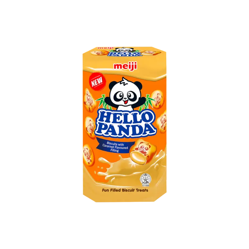 Meiji Hello Panda Caramel 10 x 43g