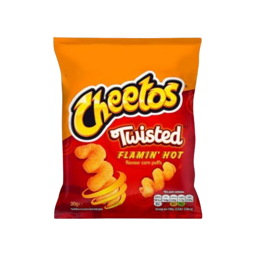 [7105871517428] Cheetos Twisted Flamin' Hot 30 x 30g