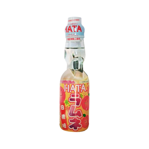[None] HATA Ramune White Peach 30 x 200 ml 