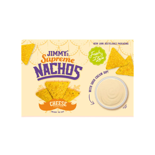 [8713276031150] Jimmy's Nachos To Go Spicy Sour Cream 7 x 200g