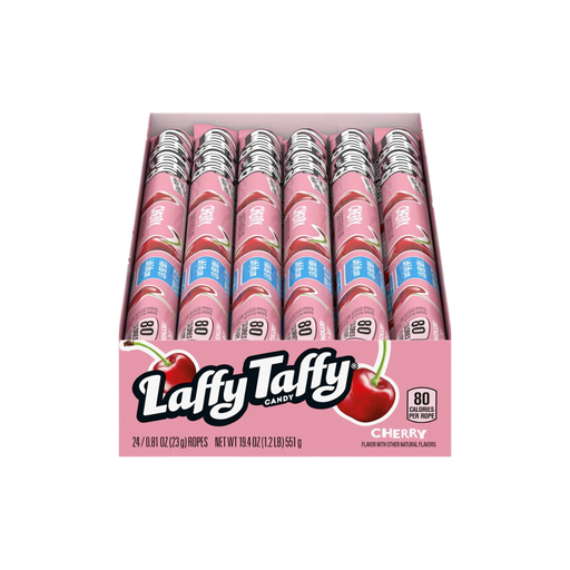 [079200720476] Laffy Taffy Cherry 24 x 23g
