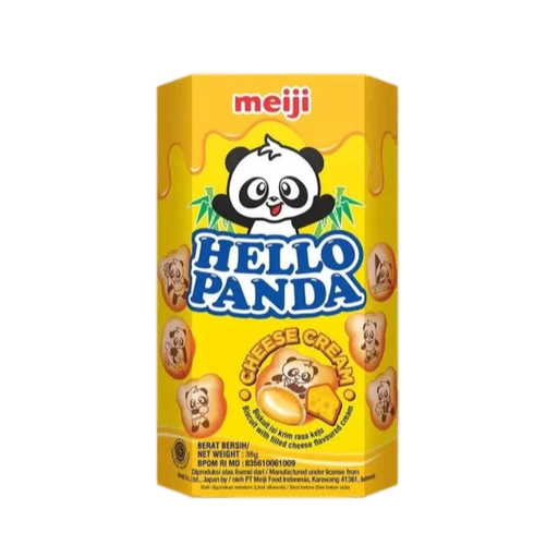 [835610115009] Meiji Hello Panda Cheese Cream 10 x 38g