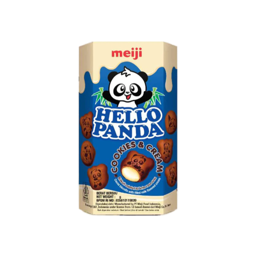 [835610119009] Meiji Hello Panda Cookie and Cream 10 x 42g