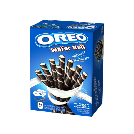 [8934680033428] Oreo Wafer Roll Vanilla 20 x 54g