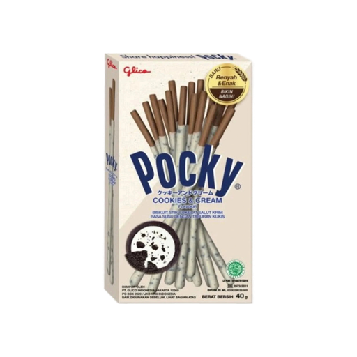 [8851019210292] Pocky Cookies & Cream 10 x 45g