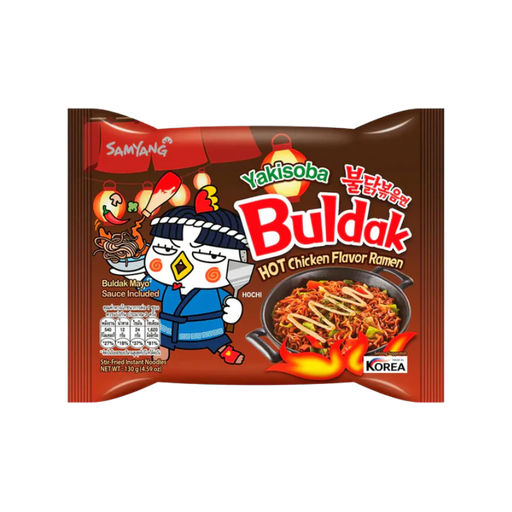 [None] Samyang Ramen Hot Chicken Buldak Yakisoba 40 x 130g