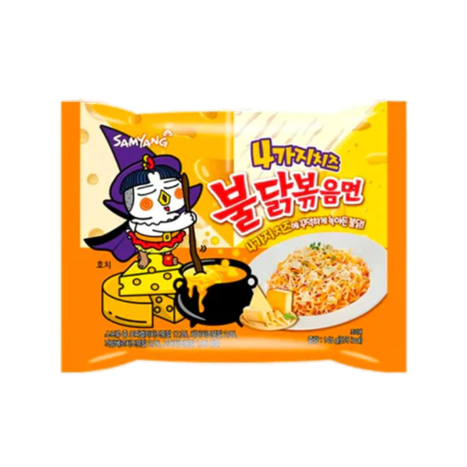 [8801073143357] Samyang Ramen Hot Chicken Quattro Cheese 40 x 145g