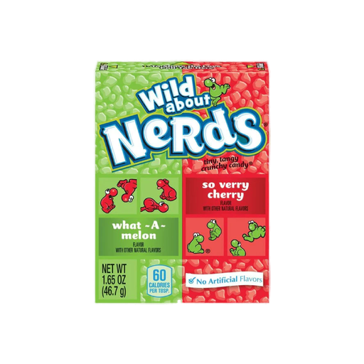 [041420045707] Wonka Nerds Watermelon Cherry Small 36 x 47g