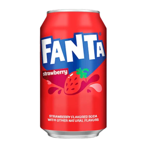 [049000014266] Fanta STRAWBERRY USA 355ml*12