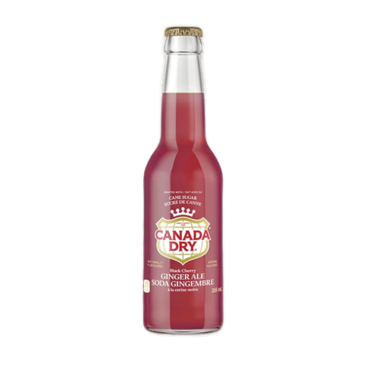 [06210001157] Canada Dry Cherry Glass 24 x 355ml
