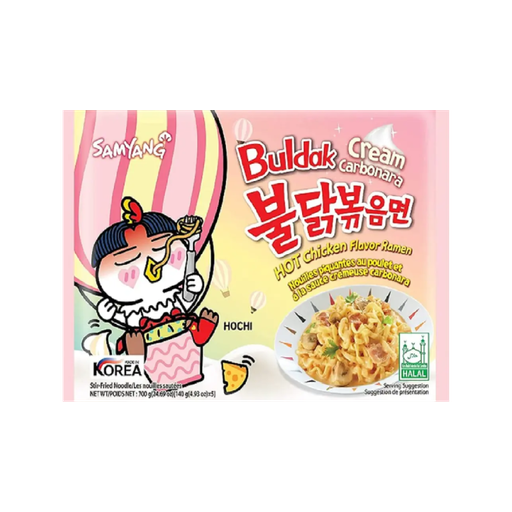 [8801073114814] Samyang Ramen Hot Chicken Buldak Cream Carbo 40 x 140g