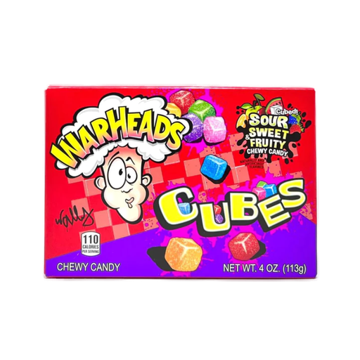 [032134232248] Warheads Chewy Cubes Sour 12 x 113g