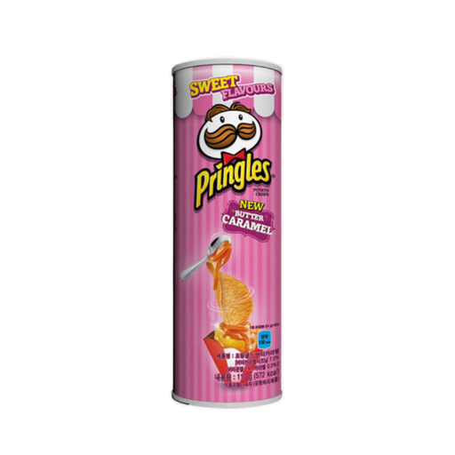 [8886467104725] Pringles Chips Butter Caramel 12 x 110g