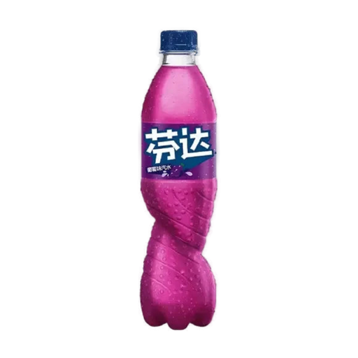 [6928804010800] Fanta Bottle China Grape 12 x 500ml