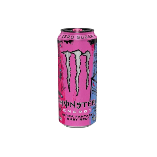 [070847896180]  Monster Ultra Fantasy Ruby Red 24 x 473ml