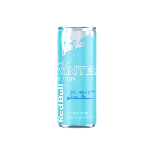 [9002490274641]  Red Bull Energy The Winter Edition Mûre Givrée & Vanille 24 x 250ml