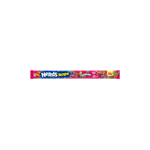 [041420045691]  Wonka Nerds Rope Rainbow 24 x 26g