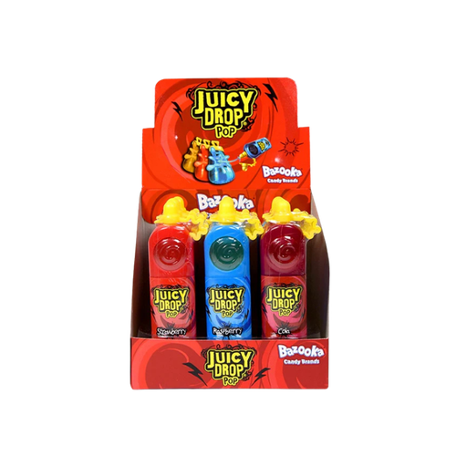 [5011053013591]  Bazooka Juicy Drop Pop 12 x 26g