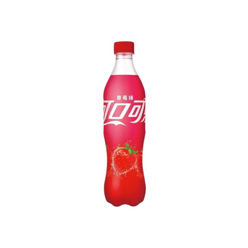 [4902102138574]  Coca Cola Bottle Strawberry 12 x 500ml