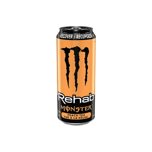 [070847038108] Monster Rehab Peach 12 x 458ml