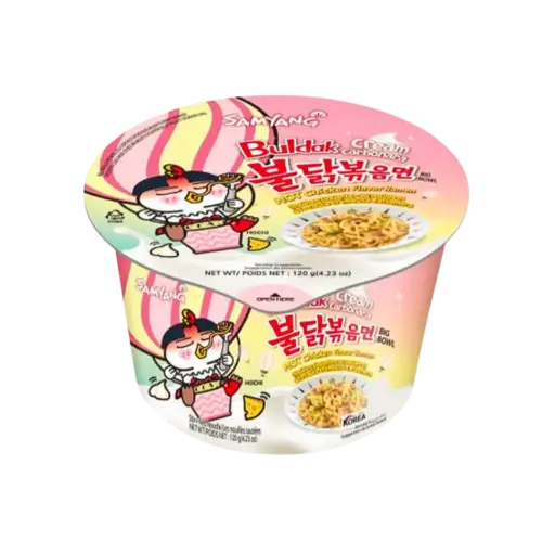 [8801073910287] Samyang Topokki Bowl Hot Chicken Carbo Big 16 x 185g