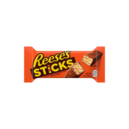 [034000151271] Reese's Sticks Peanut Butter & Crispy Wafers 20 x 42g