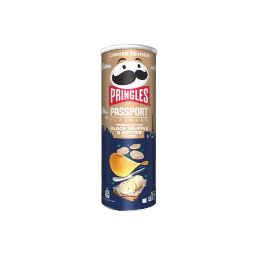 Pringles Chips Passport Black Truffle & Butter 19 x 165g