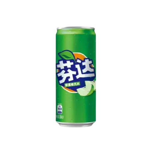 [6928804014679] Fanta China Apple 12 x 330ml - AVEC ETIQUETTE