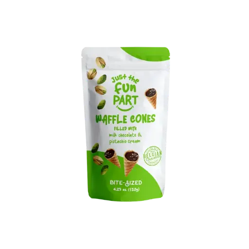 Just The Fun Part Milk Chocolate & Pistachio Cream 6 x 120g